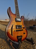GH3 Spalted Maple Burst by Maxey Archtops02