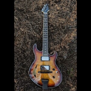 GH3 Spalted Maple Burst by Maxey Archtops07
