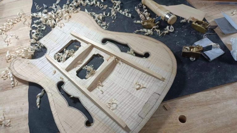 Maxey Archtops Workshop and Production Photos002