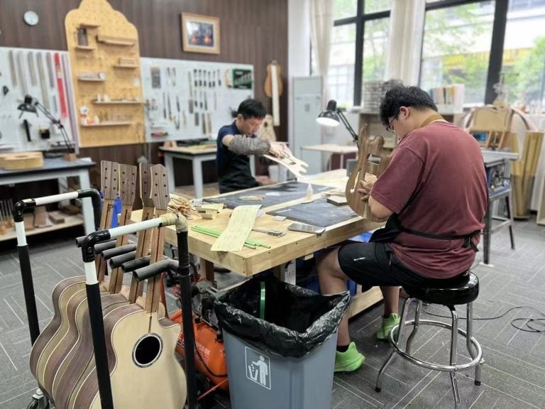 Maxey Archtops Workshop and Production Photos021