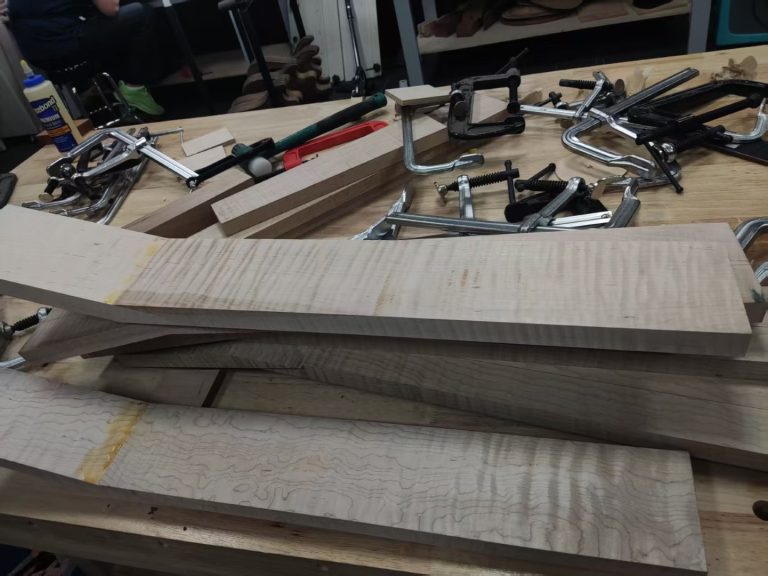 Maxey Archtops Workshop and Production Photos024