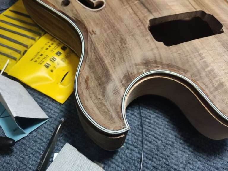 Maxey Archtops Workshop and Production Photos025