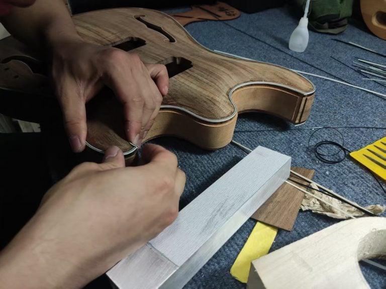 Maxey Archtops Workshop and Production Photos027