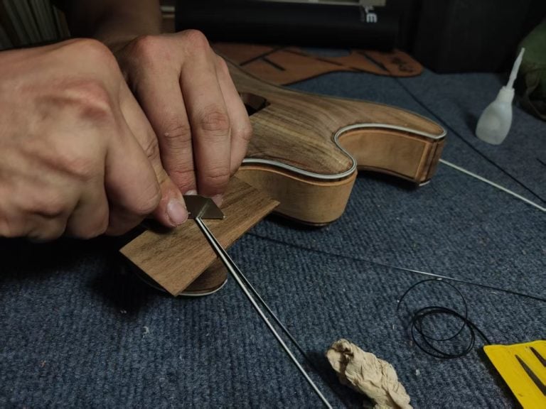 Maxey Archtops Workshop and Production Photos029