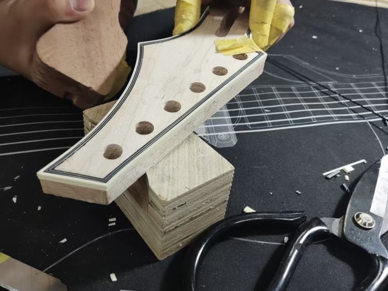 Maxey Archtops Workshop and Production Photos030