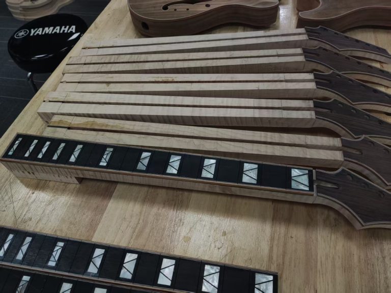 Maxey Archtops Workshop and Production Photos042