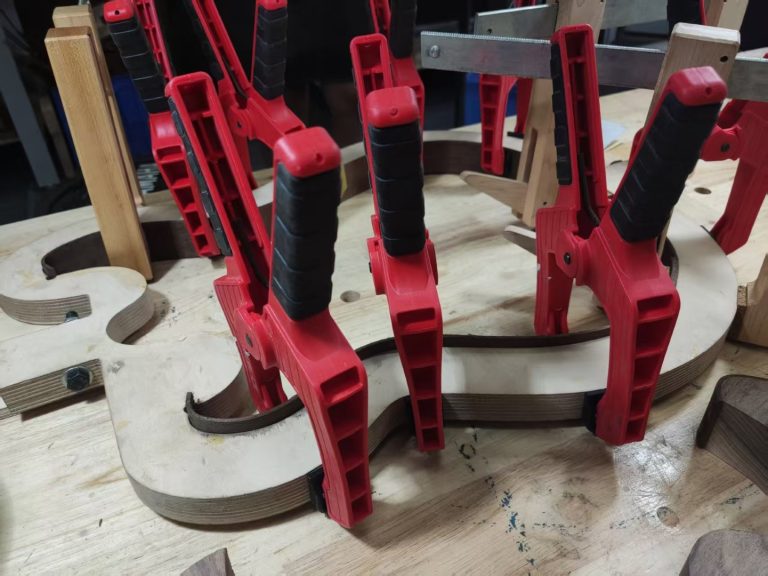 Maxey Archtops Workshop and Production Photos051