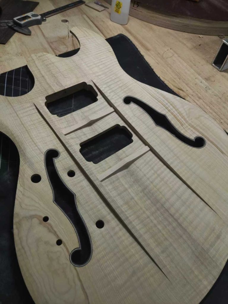 Maxey Archtops Workshop and Production Photos058