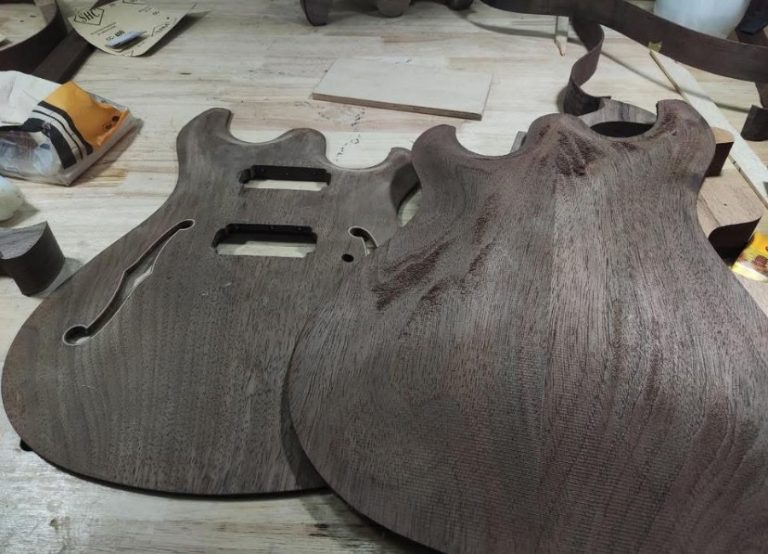 Maxey Archtops Workshop and Production Photos075