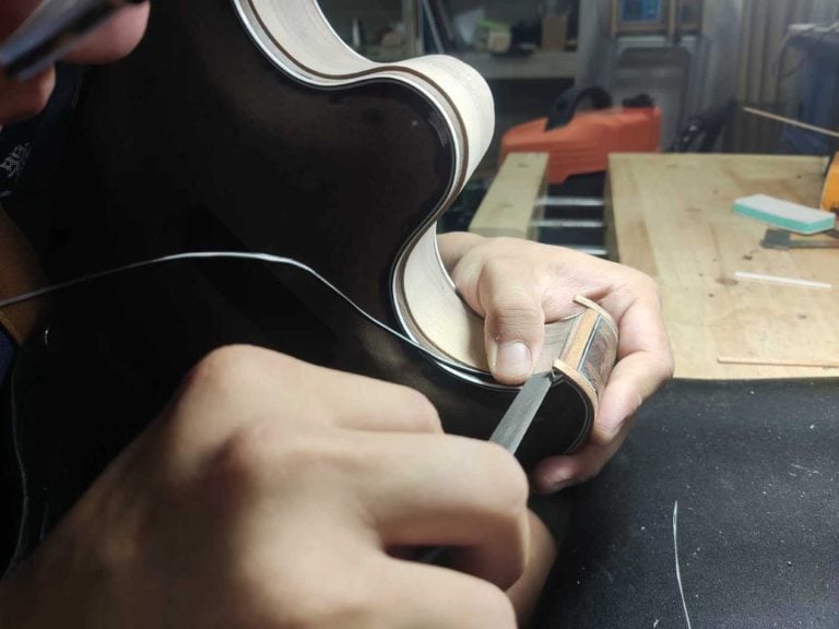 Maxey Archtops Workshop and Production Photos078