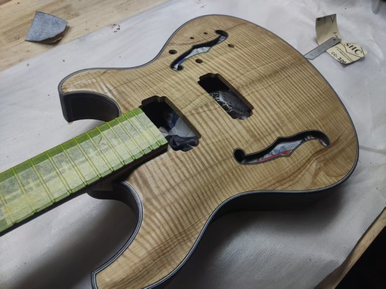 Maxey Archtops Workshop and Production Photos097