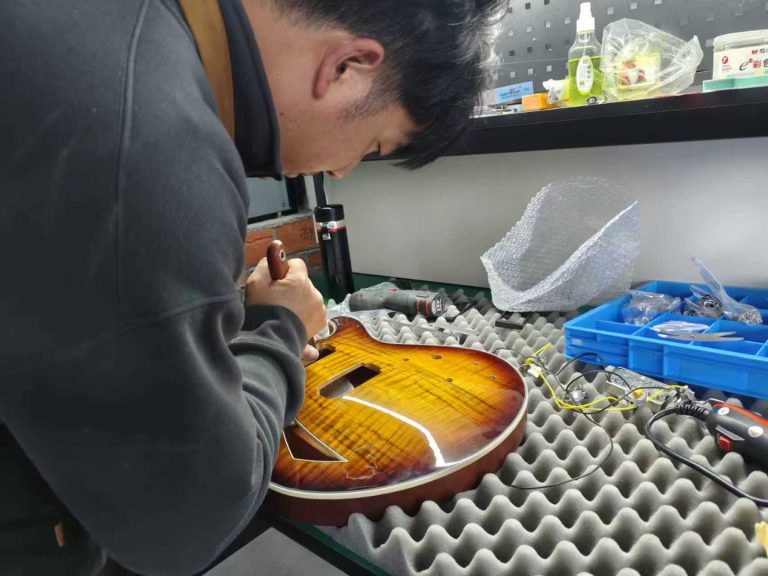 Maxey Archtops Workshop and Production Photos106