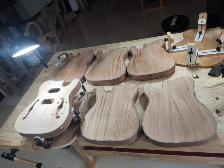 Maxey Archtops Workshop and Production Photos108