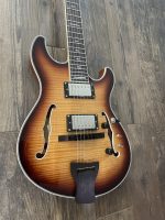 Maxey Archtops GH4 Flame Maple Burst04