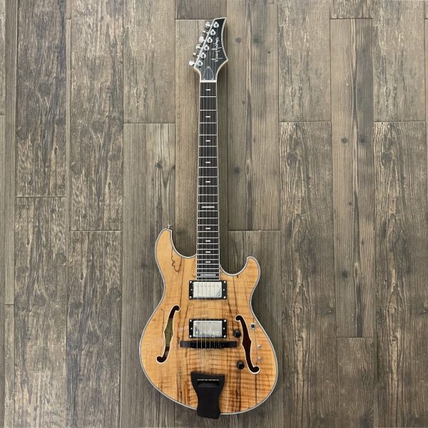 Maxey Archtops GH4 Spalted Maple01