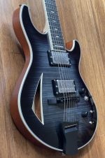 Maxey Archtops GH3 Flame Maple Grey Burst04