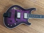 Maxey Archtops GH3 Flame Maple Purple Burst05
