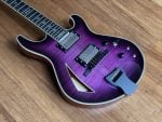 Maxey Archtops GH3 Flame Maple Purple Burst18