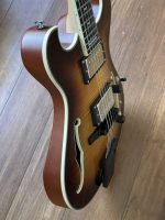 Maxey Archtops NO2 Flame Maple Burst16