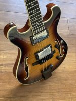 Maxey Archtops NO2 Flame Maple Burst26