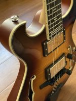 Maxey Archtops NO2 Flame Maple Burst29