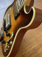 Maxey Archtops NO2 Flame Maple Burst30