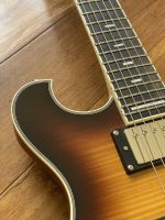 Maxey Archtops NO2 Flame Maple Burst35