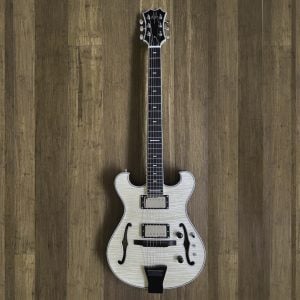 Maxey Archtops NO2 Flame Maple Natural V2