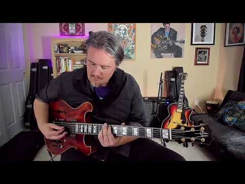 Maxey Archtops Night Owl Guitar with Josh Maxey - Neck Pickup Clean Tones