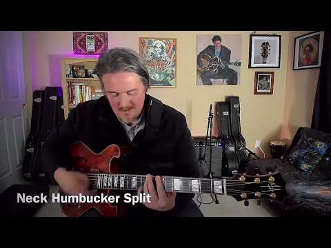 Maxey Archtops Night Owl Guitar with Josh Maxey - Series/Split/Parallel