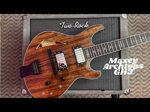 Maxey Archtops: GH3 Koa