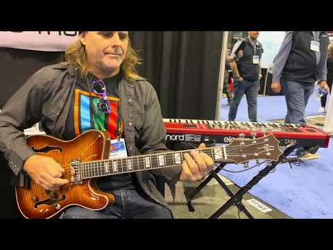 Winter NAMM 2024 - Anaheim, CA - Maxey Archtops Lark